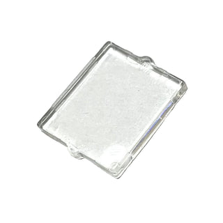 Glass for Window 1 x 2 x 2 Flat Front, Part# 60601 Part LEGO® Trans-Clear