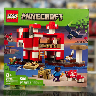 The Mooshroom House, 21270 - LEGO® Minecraft Set Building Kit LEGO®