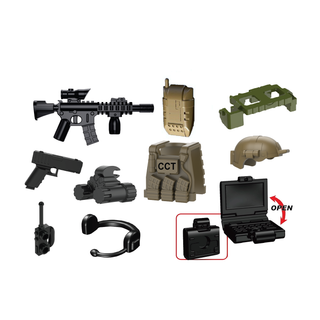 Combat Controllers CCT Tactical Gear Pack Custom Minifigure Toy Accessories Custom Weapon Battle Brick