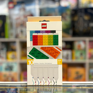 Pen Set, Felt Tip 10 Colors (Markers), 53101 Building Kit LEGO®