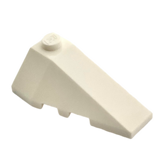 Wedge 4 x 2 Triple Right, Part# 43711 Part LEGO® White