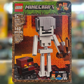 Minecraft Skeleton BigFig with Magma Cube, 21150 - LEGO® Minecraft Set