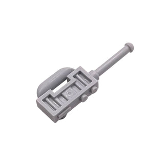 Minifigure, Utensil Radio (Walkie-Talkie) with Detailed Grille, Part# 19220 Part LEGO® Light Bluish Gray
