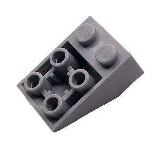Slope, Inverted 33 3x2 with Flat Bottom Pin and Connections Between Studs, Part# 3747b Part LEGO® Light Bluish Gray 1 Part