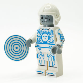 BLOK Tron Minifig made using LEGO parts - B3 Customs Custom minifigure B3 Customs