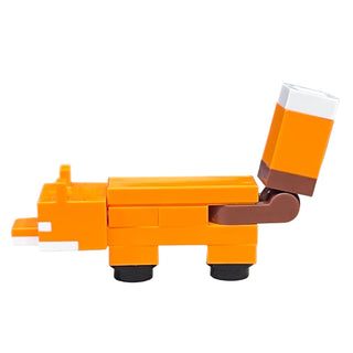 Minecraft Fox, Molded White Face, minefox05 - LEGO® Minecraft Animal
