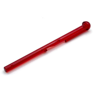 Projectile Launcher, Bar 8L with Round End, Part# 15303 Part LEGO® Trans-Red  