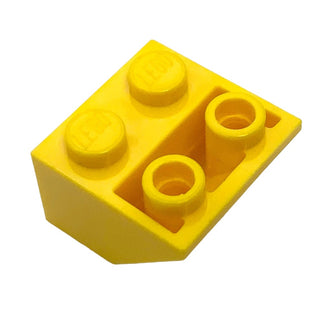 Slope Inverted 45 2x2 with Flat Bottom Pin, Part# 3660 Part LEGO® Yellow  