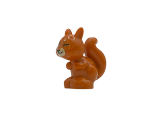 Squirrel with Black, Reddish Brown Winky Face LEGO® Animals LEGO®