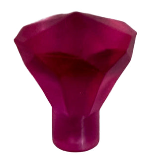 Rock 1x1 Jewel 24 Facet - Part # 30153 Part LEGO® Trans-Purple