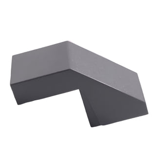 Slope 45 2x1 with Cutout without Stud, Part# 28192 Part LEGO® Dark Bluish Gray