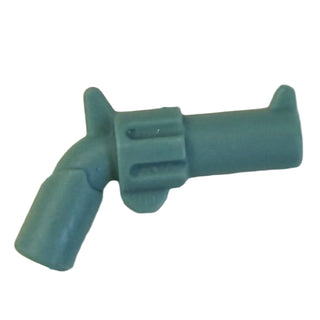 Minifigure Weapon Gun Pistol Revolver - Large Barrel and Hollow Handle Part#77078 Part LEGO® Sand Green