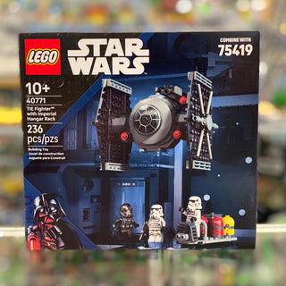TIE Fighter with Imperial Hangar Rack, 40771 Building Kit LEGO®