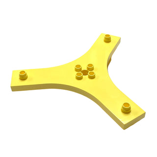 Duplo Propeller Rotor 3 Blade (Large) for Ferris Wheel and Merry-Go-Round, Part# 29139 Part LEGO® Bright Light Yellow