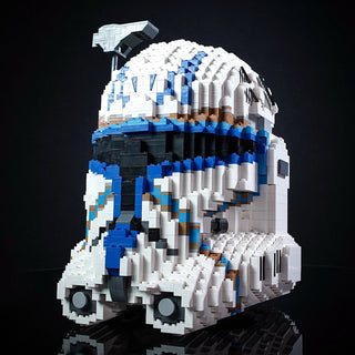 Captain Rex's Life-Sized Helmet Helmet Bricker Builds