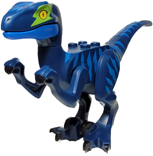 LEGO® Raptor/Velociraptor with Lime Eye Patch – Atlanta Brick Co