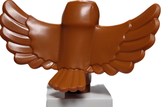 Owl, Dk Tan - Spread Wings LEGO® Animals LEGO®   