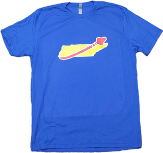 Classic Space Tennessee T-Shirt T-Shirt United Brick Co®   