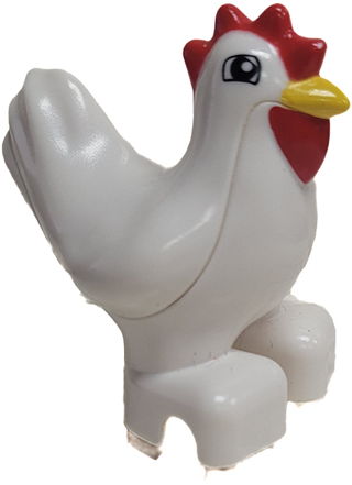 Duplo Hen, 87320pb02 LEGO® Animals LEGO®   