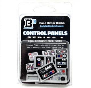 B3 Customs Control Panel Pack (Series 1) Custom LEGO Parts B3   