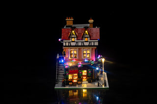 Tudor Corner 10350 Custom Lighting Kit for LEGO® Set Light up kit United Brick Co®