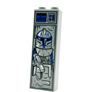 P1 Captain Rex in Carbonite (1x2x5 Brick)