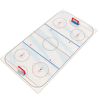 Hockey Rink Baseplate with Goals