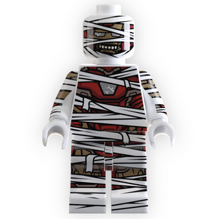 IRON MUMMY Minifig made using LEGO parts Custom minifigure B3 Customs