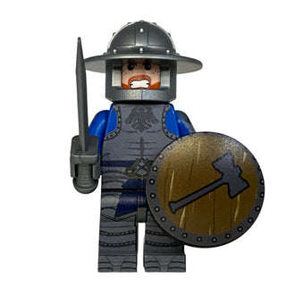 KNIGHT 5 Custom Printed Minifigure Custom minifigure BrickLuv