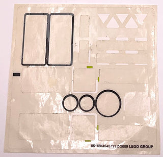 Sticker Sheet for Set Ahsoka's Starfighter and Vulture Droid, 7751 - (85168/4542711), Part# 7751stk01 Part LEGO® Missing 16 Stickers