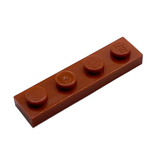 Plate 1x4, Part# 3710 Part LEGO® Dark Orange 1 Part