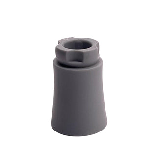 Plant, Palm Tree Trunk - Short Connector, Axle Hole with 2 Inside Prongs, Part# 2536d Part LEGO® Light Bluish Gray