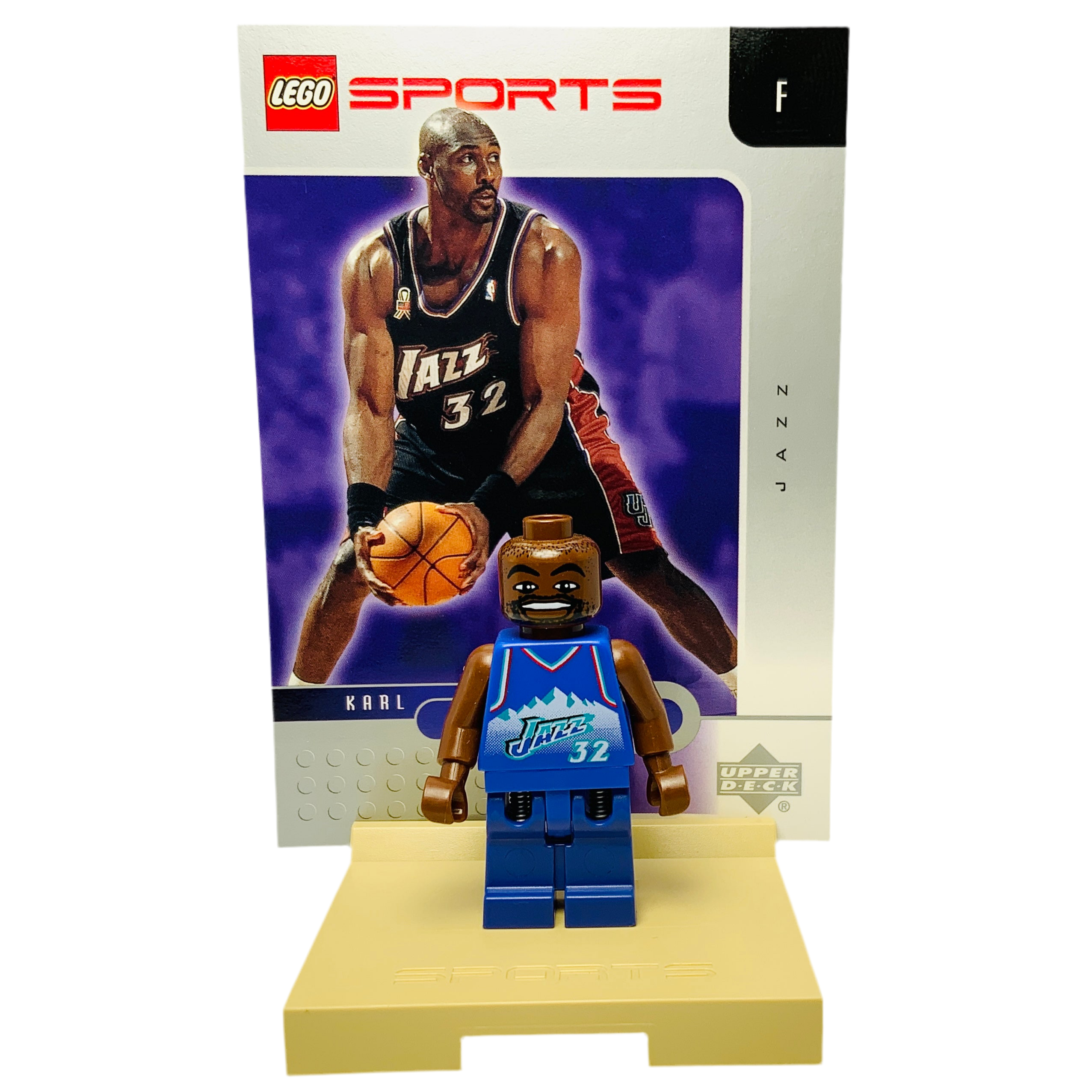 NBA Karl Malone - Utah Jazz #32, nba012 – United Brick Co® NBA Karl Malone - Utah Jazz #32, nba012 – United Brick Co®