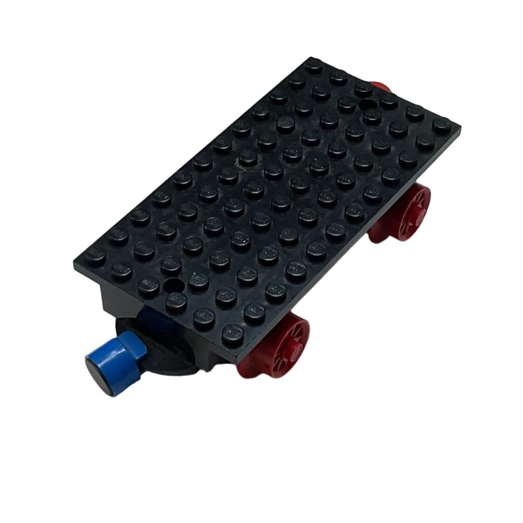 Train Base 6x12 with Wheels and Red and Blue Magnets, Part# x487c01 ...