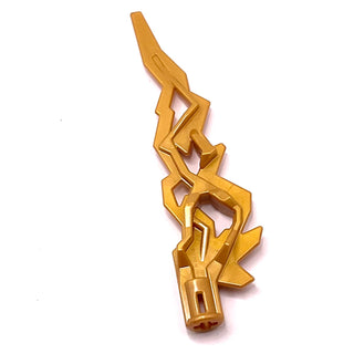 Hero Factory Weapon Accessory, Flame / Lightning Bolt with Axle Hole, Part# 11302
