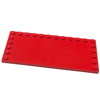 Tile Modified 6x12 with Studs on Edges, Part# 6178 Part LEGO® Red 1 Part