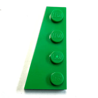 Wedge, Plate 4x2 Left, Part# 41770 Part LEGO® Green