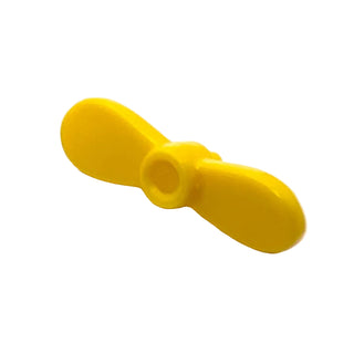 LEGO® Minifigure Propeller 2 Blade Twisted Tiny with Small Pin, Part# 54568 Part LEGO® Yellow