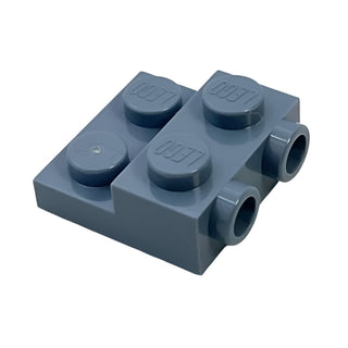 Plate, Modified 2x2x2/3 with 2 Studs on Side, Part# 99206 Part LEGO® Sand Blue