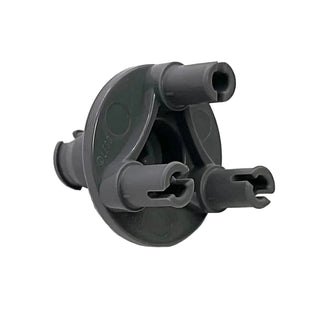 Technic, Steering, Wheel Hub 3 Pins, Part# 92909 Part LEGO® Dark Bluish Gray