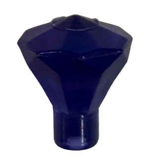 Rock 1x1 Jewel 24 Facet - Part # 30153 Part LEGO® Trans-Dark Blue