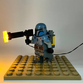 Lighting kit, Paz Vizsla Blaster, LW-75386A Custom Parts United Brick Co®