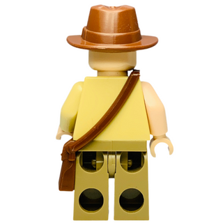 Indiana Jones - Open Shirt, Open-Mouth Grin, iaj033 Minifigure LEGO®