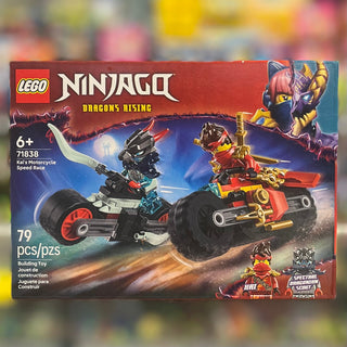 Kai's Motorcycle Speed Race, 71838 - LEGO® Ninjago Set Building Kit LEGO® New Sealed