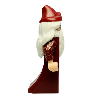 Albus Dumbledore - Dark Red Robe, White Hair, Printed Arms, hp488 Minifigure LEGO®