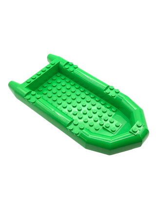 Boat, Rubber Raft, Large, Part# 62812 Part LEGO® Bright Green