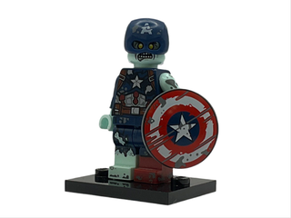 Zombie Captain America, colmar-9 Minifigure LEGO®