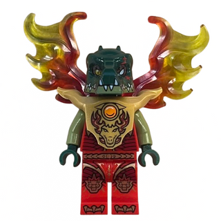 Cragger, Armor Breastplate, Flame Wings, loc150 - LEGO® Legends of Chima Minifigure Minifigure LEGO®