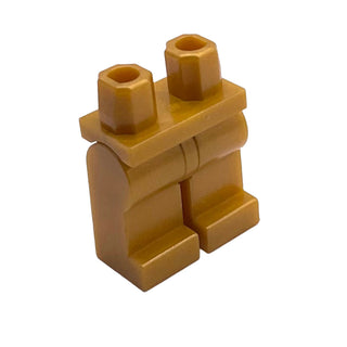 Minifigure, Hips and Legs Plain, Part# 970c00 Part LEGO® Pearl Gold