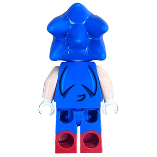 Sonic the Hedgehog, Open Mouth Smile to Left, son033 - LEGO® Sonic the Hedgehog Minifigure